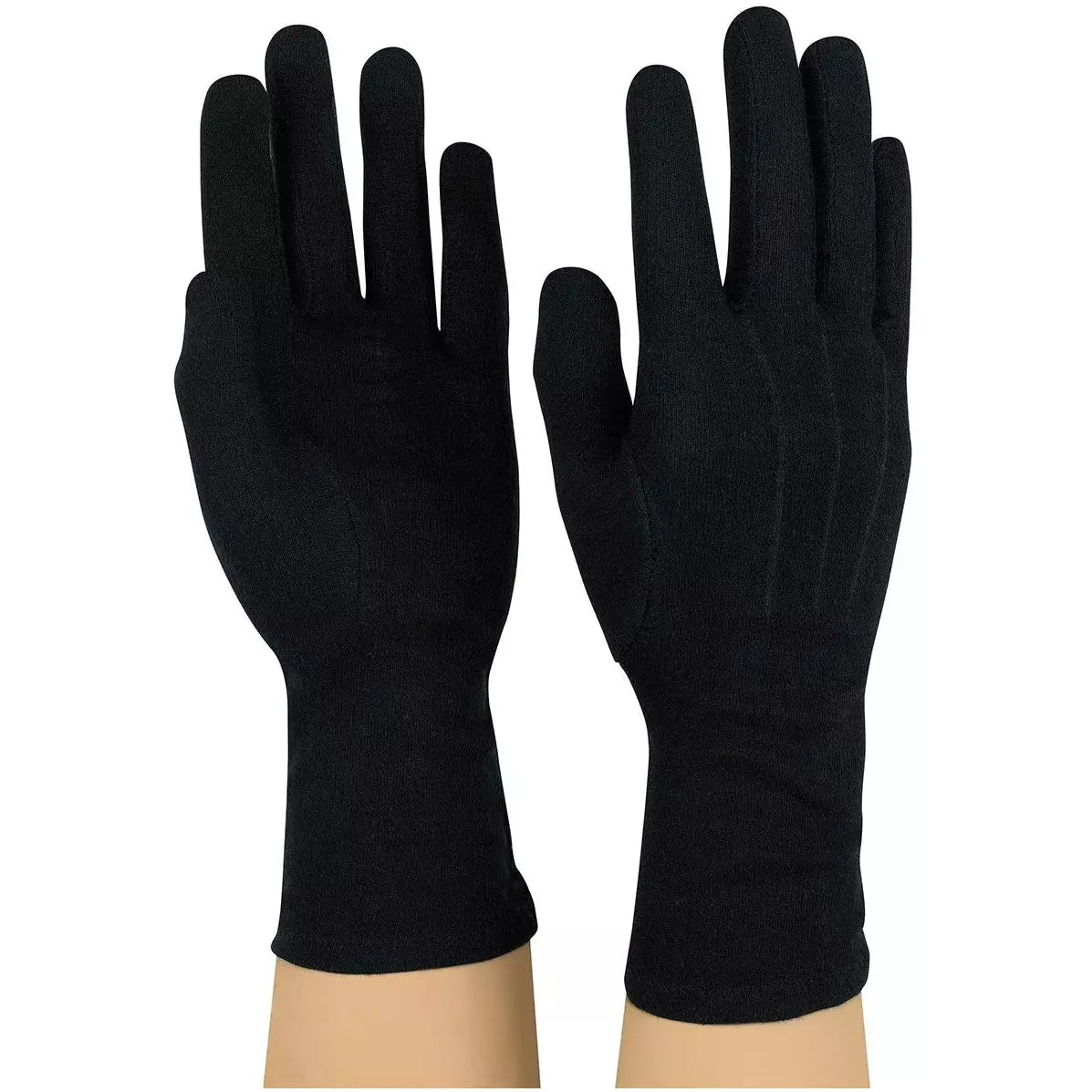 Guantes de algodón con banda militar y puño largo StylePLUS